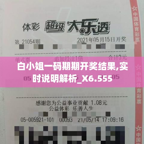 白小姐一码期期开奖结果,实时说明解析_X6.555