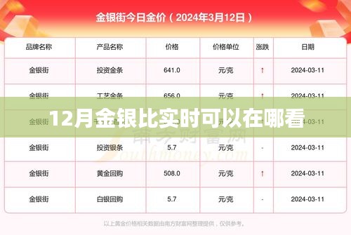金银比实时走势查询指南