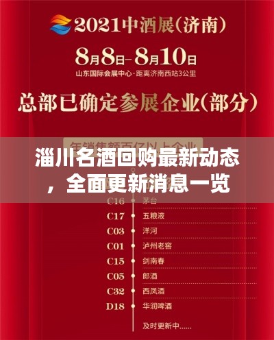淄川名酒回购最新动态，全面更新消息一览