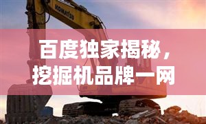 百度独家揭秘，挖掘机品牌一网打尽，深度解析！